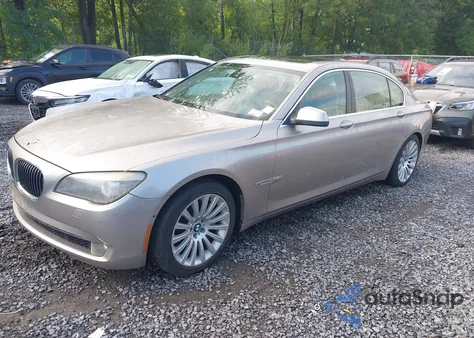 2012 BMW 750Li xDrive z USA, uszkodzony, nr VIN WBAKC8C57CC437189